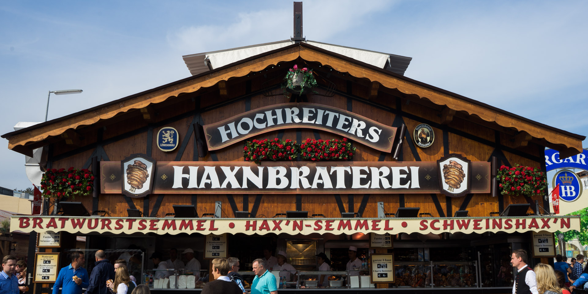 Haxnbraterei Hochreiter – Pork Knuckle Grill at the Oktoberfest