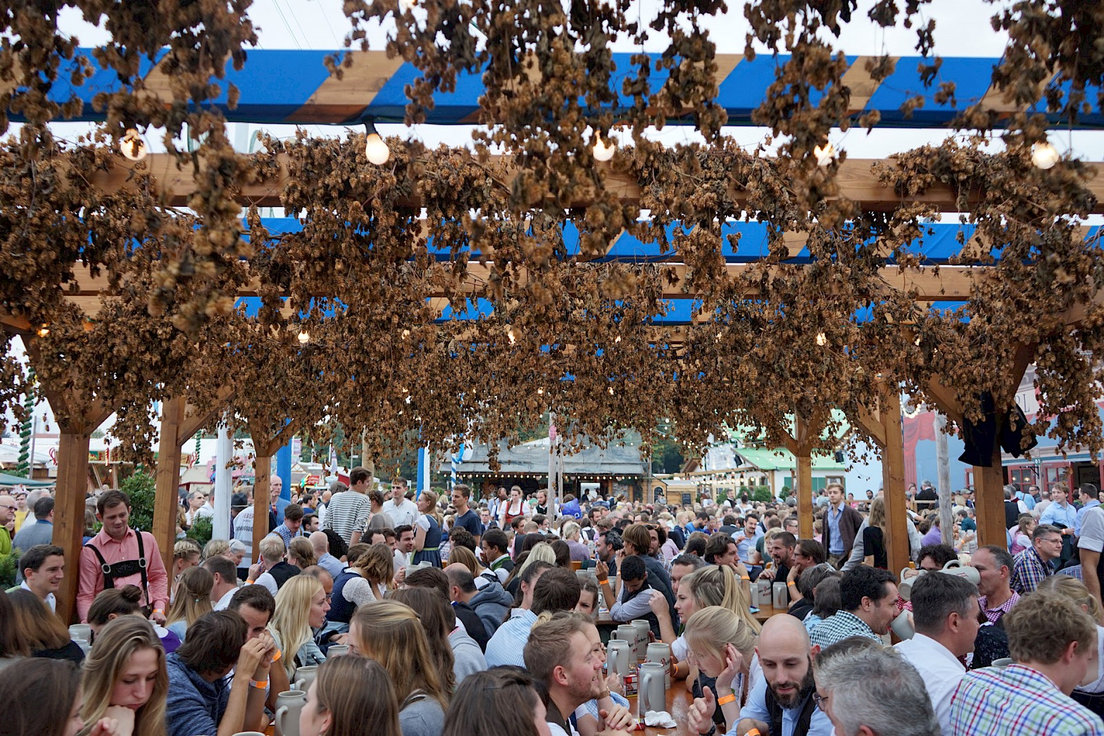 HerzkasperlFestzelt Oide Wiesn at the Oktoberfest